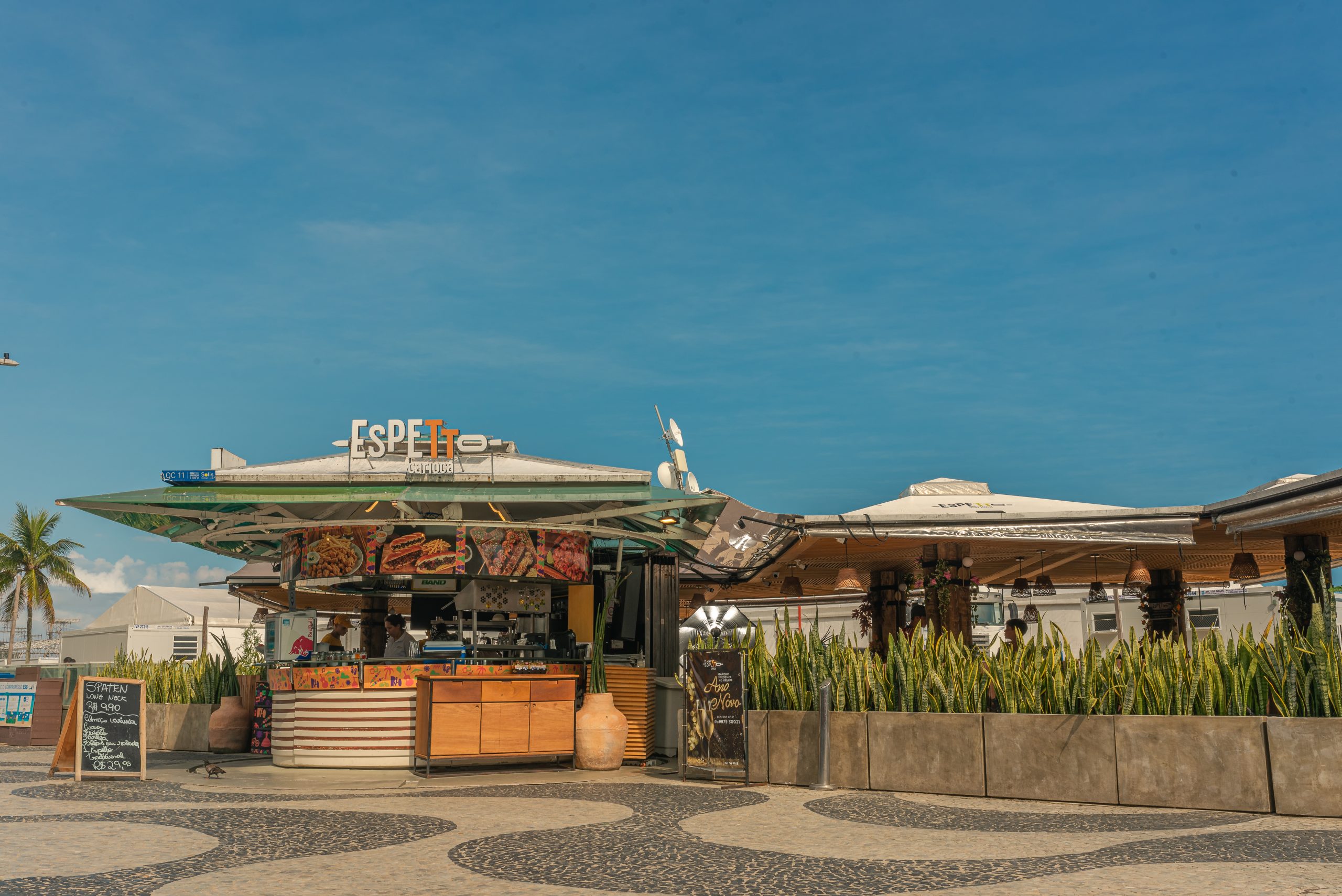 Espetto Carioca's kiosk 11 in Copacabana